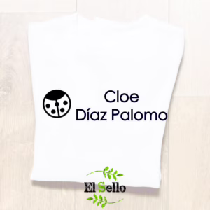 Sello textil Mariquita