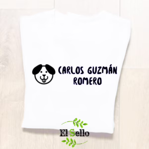 Sello textil Perrito