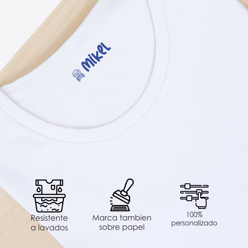 Sello textil Calavera - Imagen 3