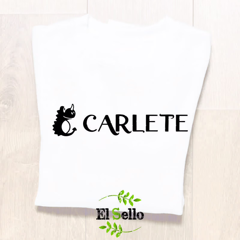 Sello textil Dragón